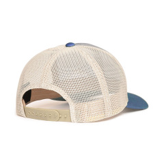 7 Panels Flat Brim & Woven Patch High Quality Trucker hat