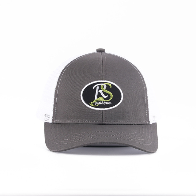 Curved Brim & Embroider Patch High Quality Trucker hat