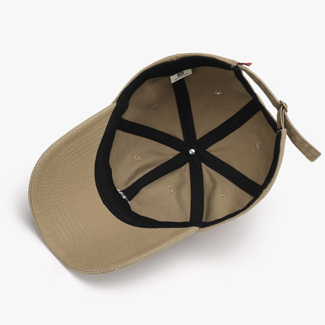 6 Panels Unstructured 100% Cotton With Flat embroidery Hat