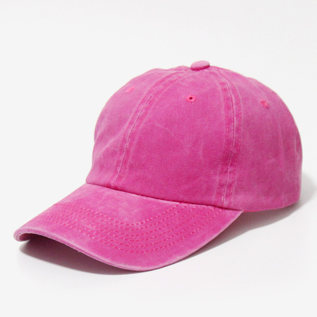Blank Different colors Unstructured Washed Dad cap For Men and Women