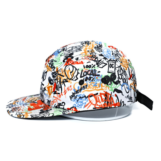 Digital Printing 5 Panels Hat & 100% Polyester