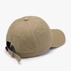 6 Panels Unstructured 100% Cotton With Flat embroidery Hat
