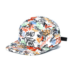 Digital Printing 5 Panels Hat & 100% Polyester