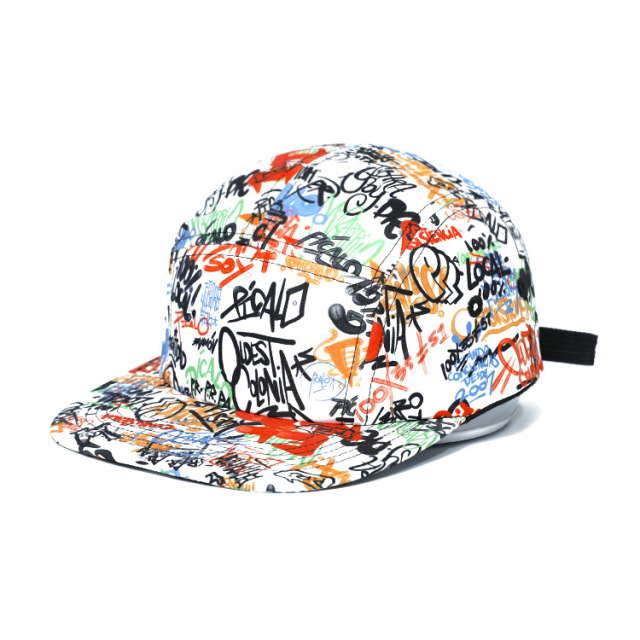 Digital Printing 5 Panels Hat & 100% Polyester