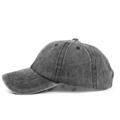 Custom Unstructured Distressed 6 Panel Washed cap