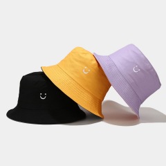 Reversible Custom Small Embroidered Cotton Bucket Hat