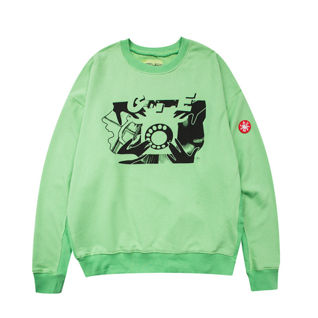 Custom hoodies with green color Happy Crown Clothing