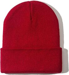Custom Durable Acrylic Beanie Hats For Adults