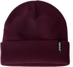100% super soft acrylic Beanie Hat With Woven Patch