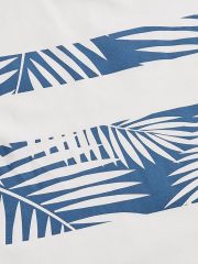 Men's  Outfits Tropical Crew Neck Tank Top and Shorts Beach Hawaiian Set