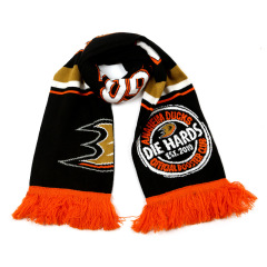 Jacquard logo Customized winter thickened warm scarf