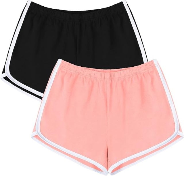 Women's Cotton Shorts Gym Shorts Summer Running Active
