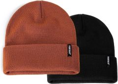 Skin-friendly Rib Knit Men Skully Beanie