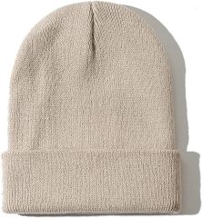 Custom Durable Acrylic Beanie Hats For Adults