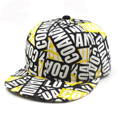 Custom Snapback hat, Full Print 6 panels Hip-hop Style Snapback