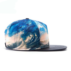 Custom Snapback hat, Men Flat Bill Hat  5 panels  Classic Snapback