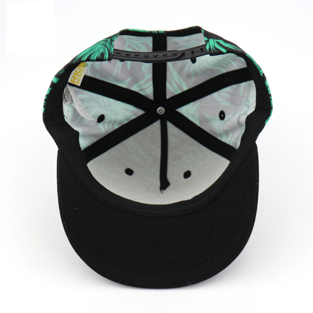 Custom Snapback hat, Adjustable Snapback Hat for Men Women (Print and Merrowed Woven patch)