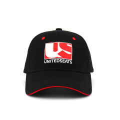 100% Cotton Unisex Baseball Cap with Embroidery patch