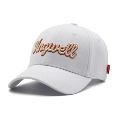 Cotton Unisex Baseball Cap with 3D embroidery For Sports