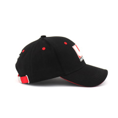 100% Cotton Unisex Baseball Cap with Embroidery patch