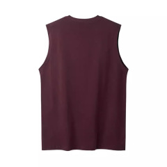 Custom summer cotton Tank Top round neck youth personalized casual 