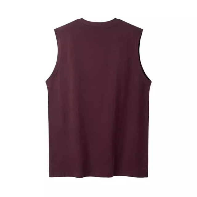 Custom summer cotton Tank Top round neck youth personalized casual 