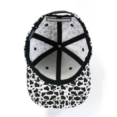 Custom Snapback hat, Polyester with Cotton Print and Embroidery Snapback
