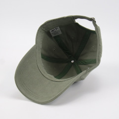 Heavy Brushed Cotton  Unisex Baseball Cap with 3D embroidery