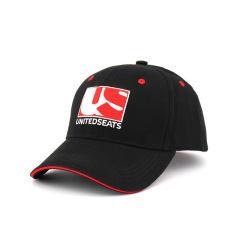 100% Cotton Unisex Baseball Cap with Embroidery patch