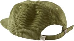 Unisex Green Corduroy Snapback Cap For Outdoor