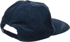 Corduroy Unisex Embroidered Patch Snapback Cap