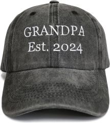 Custom Cotton Distressed Hat With Washed Effect