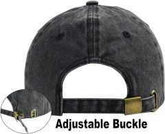Unconstructed Nomal Profile Dad Washed Baseball Cap