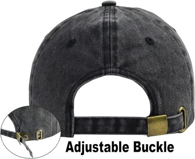 Unconstructed Nomal Profile Dad Washed Baseball Cap