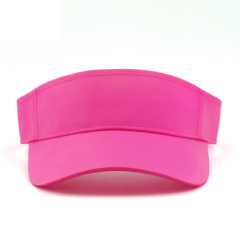 Premium Cotton Pink Visor Hat For Summer