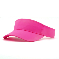 Premium Cotton Pink Visor Hat For Summer