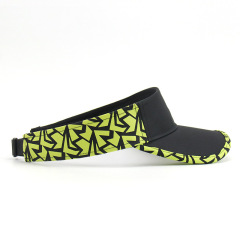 Custom Sublimation Pattern Visor hat For Outdoor