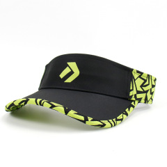 Custom Sublimation Pattern Visor hat For Outdoor