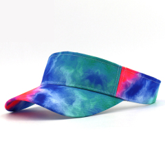 Sublimation Print Pattern Visor Hat For Summer