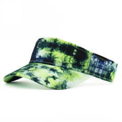 Sublimation Print Pattern Visor hat for sports