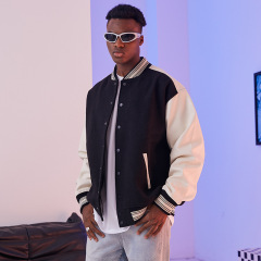 Custom Men's Baseball Jackets Unisex Casual Sweater Coat