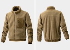 Men’s Full Zip Heavyweight Fleece Jacket