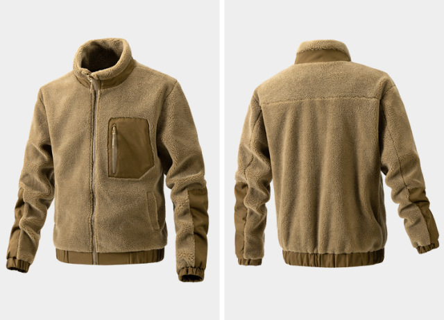 Men’s Full Zip Heavyweight Fleece Jacket