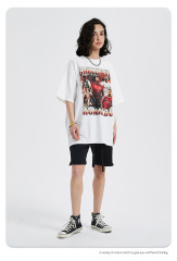 Loose casual men's short-sleeved T-shirt Happy Crown Clothing