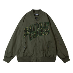 Men's Jacket Patches Embroidered Letters Baseball Jacket