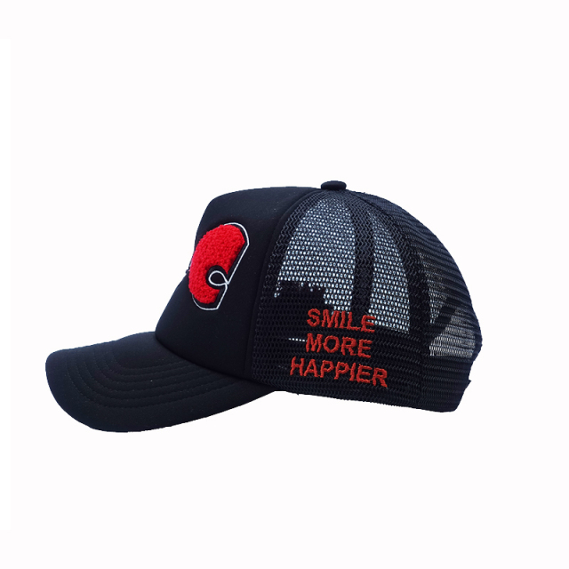 Custom 3D & Flat Embroidered Mesh Back Trucker Cap