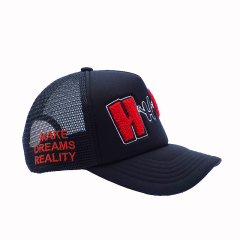 Custom 3D & Flat Embroidered Mesh Back Trucker Cap