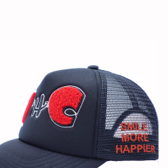Custom 3D & Flat Embroidered Mesh Back Trucker Cap