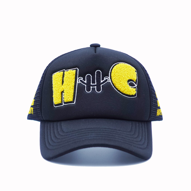 Custom 3D & Flat Embroidered Mesh Back Trucker Cap