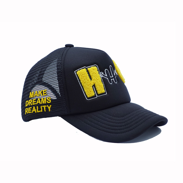 Custom 3D & Flat Embroidered Mesh Back Trucker Cap